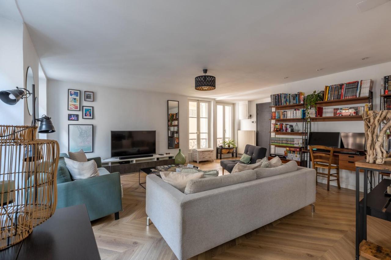 90M2 Renove - Terrasse En Plein Coeur De Marseille 아파트 외부 사진