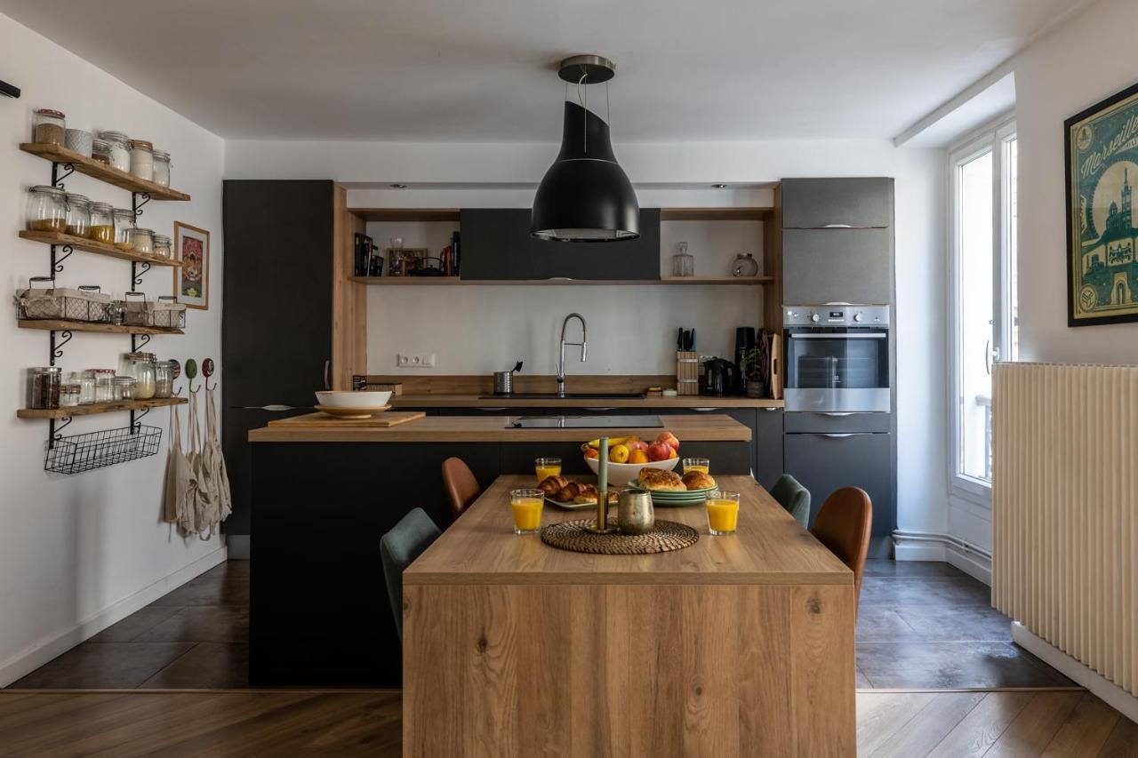 90M2 Renove - Terrasse En Plein Coeur De Marseille 아파트 외부 사진